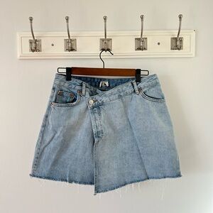 Top shop Moto Asymmetrical Skirt